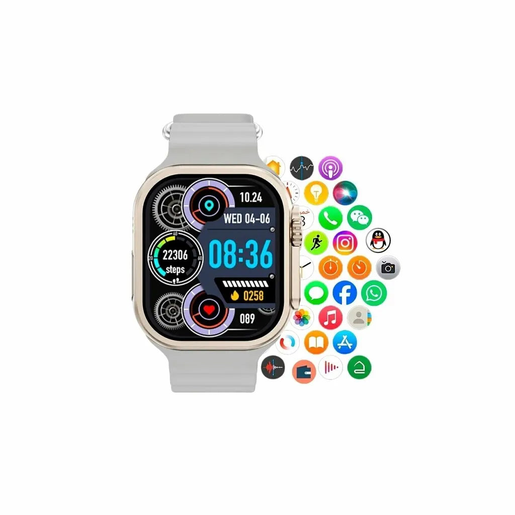Reloj Inteligente Smartwatch 8 Ultra: LUCE DE MANERA ELEGANTE😎