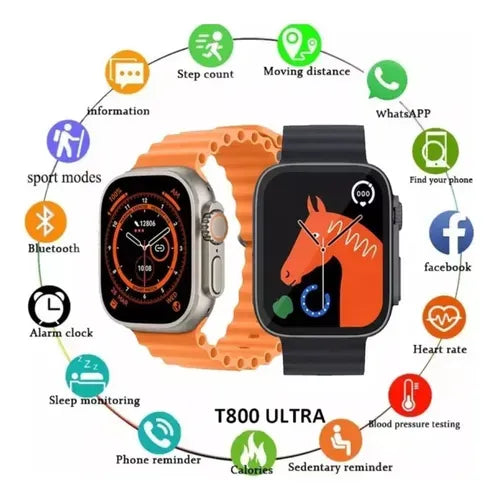 Reloj Inteligente Smartwatch 8 Ultra: LUCE DE MANERA ELEGANTE😎